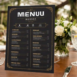 MENU PARA BARES E RESTAURANTES