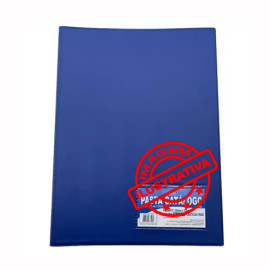 Pasta Cat�logo Of�cio com Envelopes Visor 245x335mm