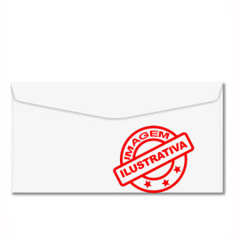Envelope Comercial sem RPC Branco 75g 114x162mm 