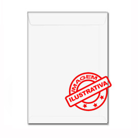 Envelope Saco Papel Branco 90g 229x324mm 